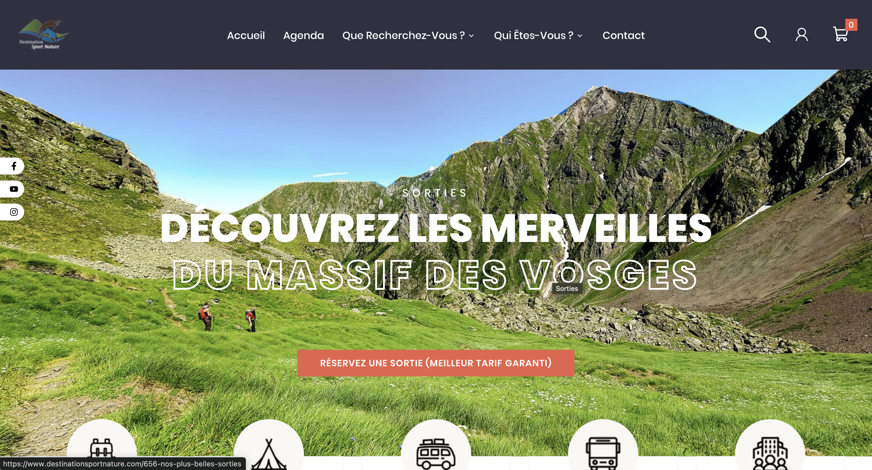 Site Destination Sport Nature
